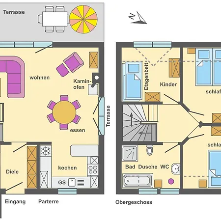 Freesenbruch Doppelhaushaelfte 11a - Schwalbennest * Zingst